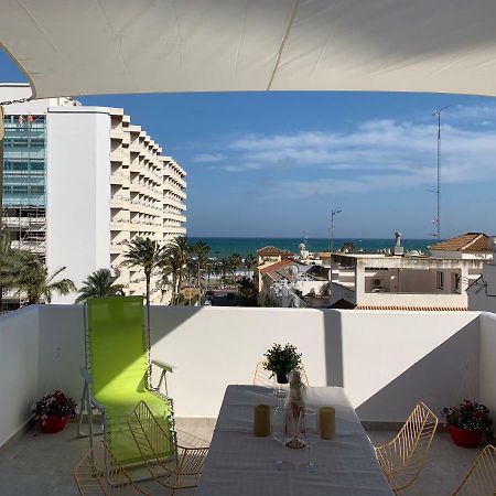 Lujoso Duplex En La Playa Con Vistas Al Mar Daire Torremolinos Dış mekan fotoğraf